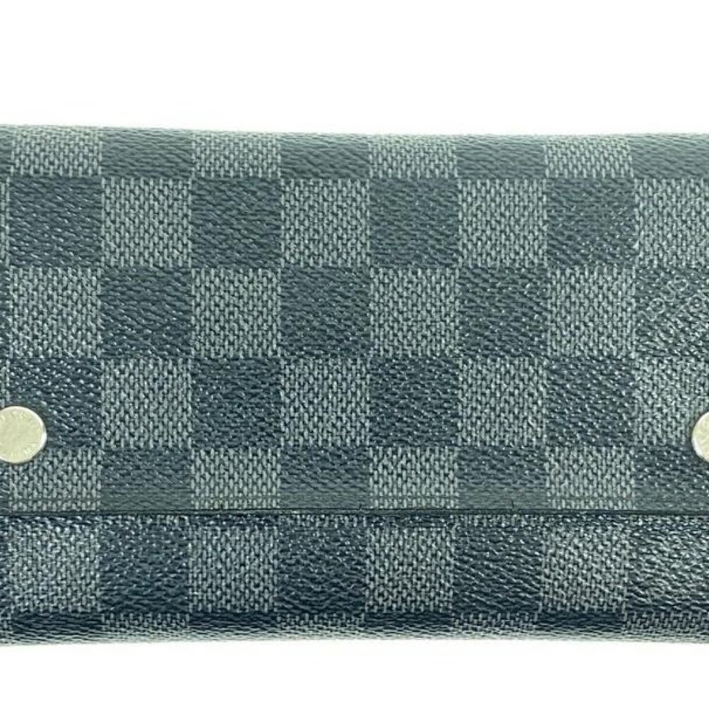 Louis Vuitton Damier Graphite Long Wallet Portefeu